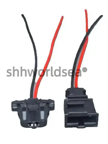 shhworldsea 2p for VW License plate lamp Car door connector 3B0 972 712 Car Plug 3B0972712 3B0 972 702 3B0972702