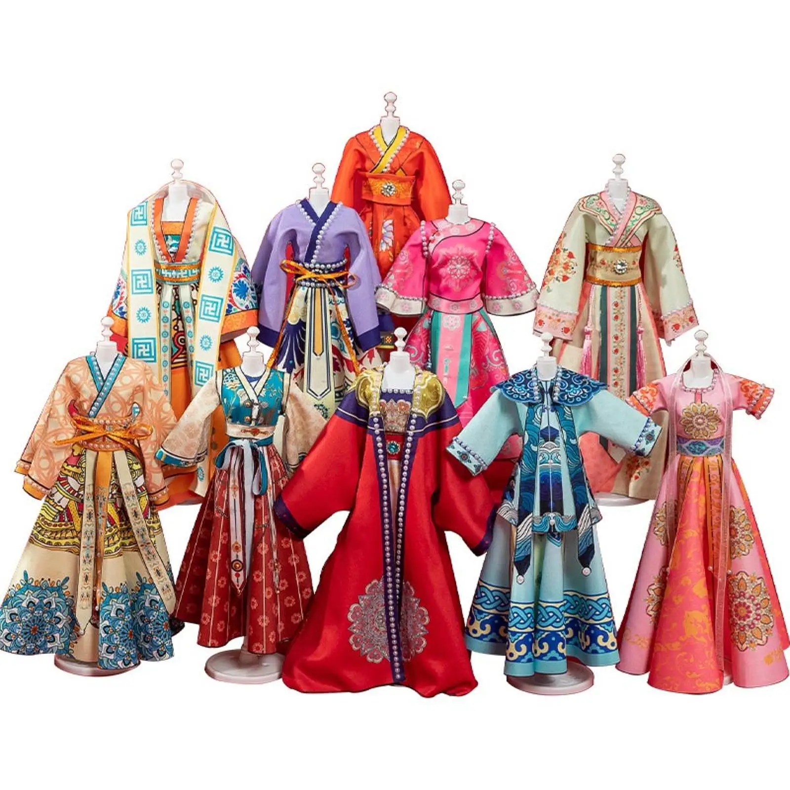 Китайская традиционная древняя кукла Hanfu, одежда, красивая одежда принцессы, костюм, игрушка для коллекционного косплея, детские ролевые игры
Китайская традиционная древняя кукла Hanfu, одежда, красивая одежда принцессы, костюм, игрушка для коллекционного косплея, детские ролевые игры