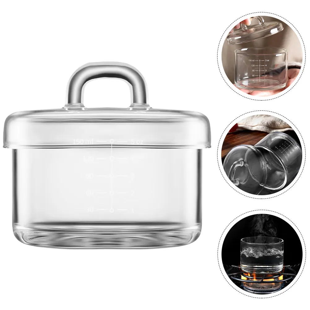 Премиальная стеклянная миска для тушения с крышкой и мерной шкалой, термостойкая, для детского питания, приготовления яиц на пару, супов, десертов, хранения, маленькая
Премиальная стеклянная миска для тушения с крышкой и мерной шкалой, термостойкая, для детского питания, приготовления яиц на пару, супов, десертов, хранения, маленькая