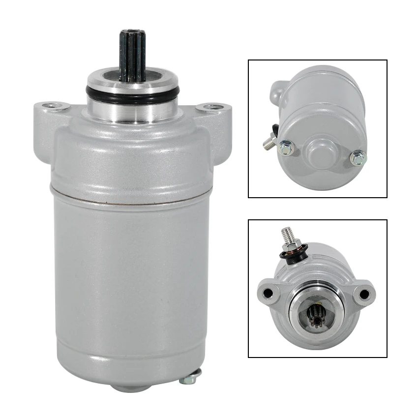 Motorcycle Engine Electric Starter Motor For Bajaj V12 / V15 2016 2017 2018 Years OEM:JH351600 / JH351601
Motorcycle Engine Electric Starter Motor For Bajaj V12 / V15 2016 2017 2018 Years OEM:JH351600 / JH351601