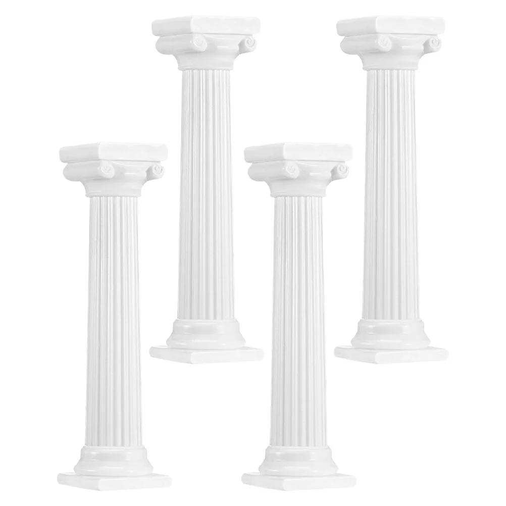 4 Pcs Roman Column Support Rod Tiered Cake Stand Decorating Turntable Dome Columns Pillars Decorate
4 Pcs Roman Column Support Rod Tiered Cake Stand Decorating Turntable Dome Columns Pillars Decorate