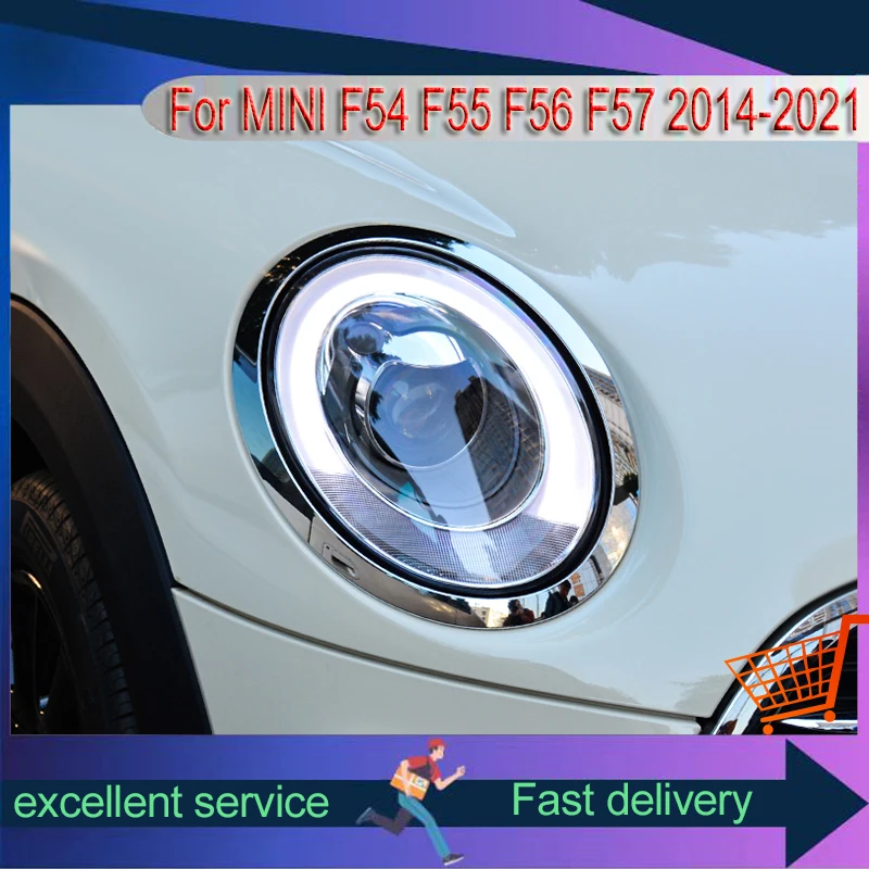 A Pair Of Car Modification For MINI F54 F55 2014-2021 Xenon Front Lamp LED F56 DRL Headlight F57 Projector Lens Accessories
A Pair Of Car Modification For MINI F54 F55 2014-2021 Xenon Front Lamp LED F56 DRL Headlight F57 Projector Lens Accessories