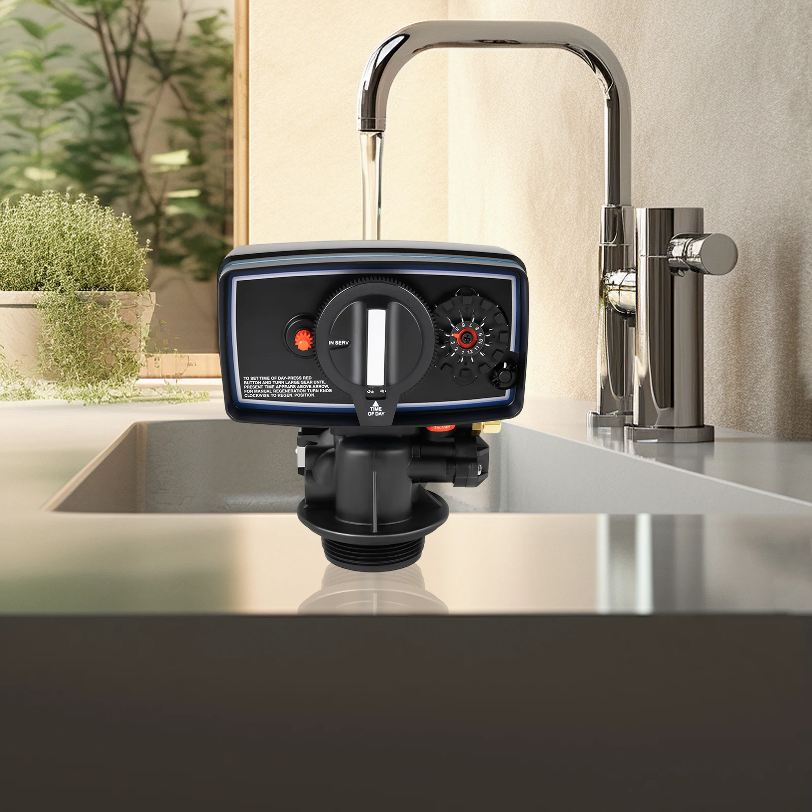 110V Time Clock Control Valve, ABS Plastic Water Softener Valve, Automatic Siphon Regeneration Valve For Boiler Water Treatment
110V Time Clock Control Valve, ABS Plastic Water Softener Valve, Automatic Siphon Regeneration Valve For Boiler Water Treatment