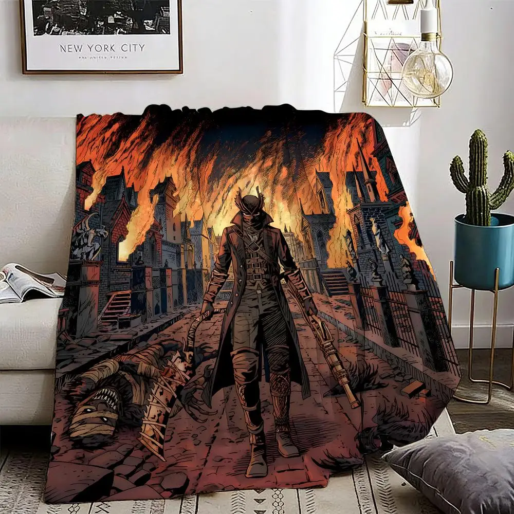 Hot Game B-Bloodborne Throw Lightweight 240g Flannel Blanket Soft Skin-friendly for Summer Cooling
Hot Game B-Bloodborne Throw Lightweight 240g Flannel Blanket Soft Skin-friendly for Summer Cooling