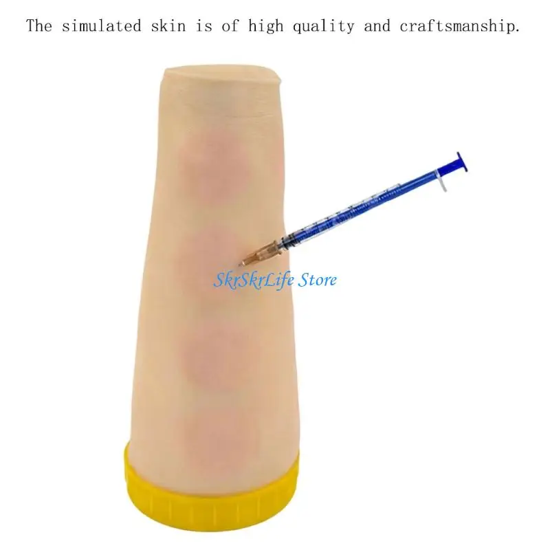 E65E Realistic Plastic Skin Model Injection Training Skin Pad For Clinical Settings
E65E Realistic Plastic Skin Model Injection Training Skin Pad For Clinical Settings