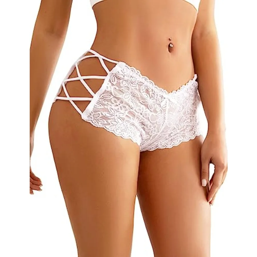 ohyeahlady Womens Lace Boyshort Panties Sexy Tangas Cheeky Lace Panties Lingerie Underwear Briefs
ohyeahlady Womens Lace Boyshort Panties Sexy Tangas Cheeky Lace Panties Lingerie Underwear Briefs