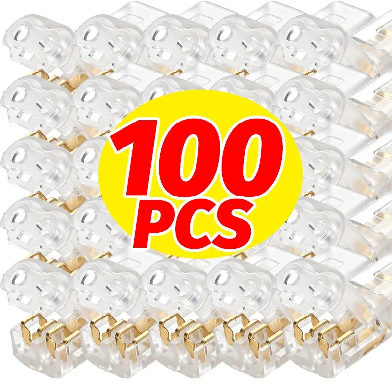Transparent D2 Quick Wire Connectors Solderless Splice Terminal Block Auto Motor Cable Splitter Electrical Push In Adapters Kit
Transparent D2 Quick Wire Connectors Solderless Splice Terminal Block Auto Motor Cable Splitter Electrical Push In Adapters Kit