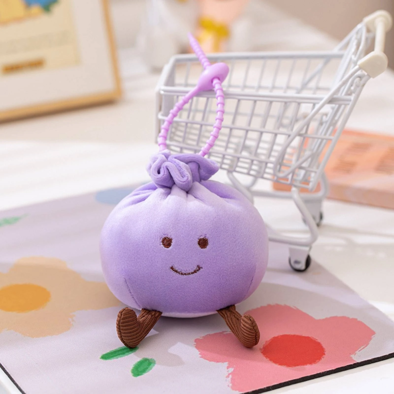 Dumpling Soft Keychain Soft Soft Dumpling Keychain Xiaolongbao Charm Handheld Size Steamed Bun Keyring for Keys, Bags
Dumpling Soft Keychain Soft Soft Dumpling Keychain Xiaolongbao Charm Handheld Size Steamed Bun Keyring for Keys, Bags