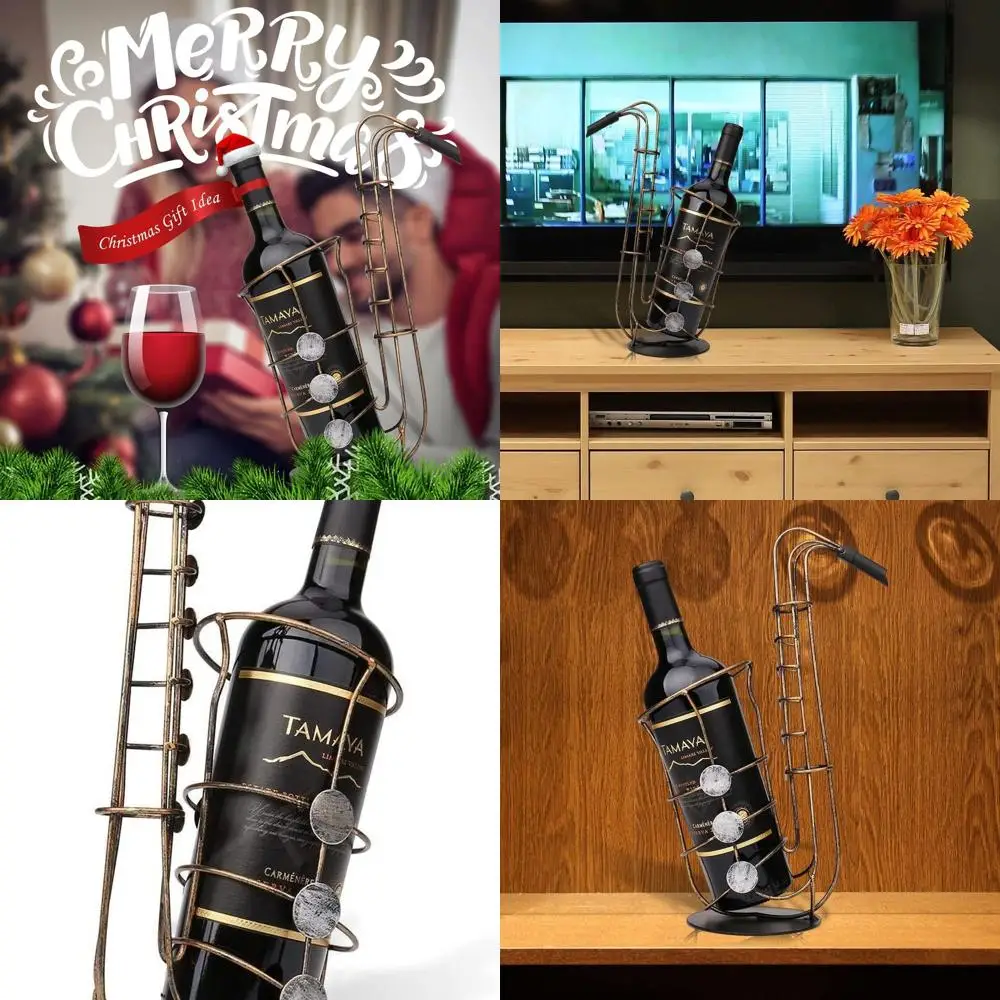 Стильные металлические винные стойки для любителей саксофонов, уникальные держатели для фигурок, подарки для домашнего бара
Стильные металлические винные стойки для любителей саксофонов, уникальные держатели для фигурок, подарки для домашнего бара