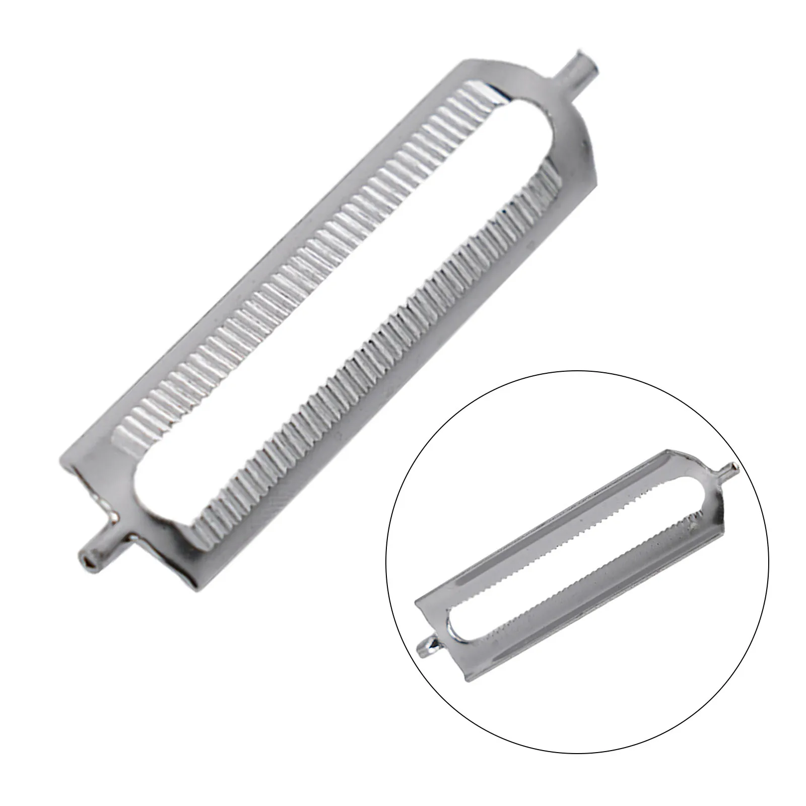 3pcs Stainless Steel Blades For Asparagus Peeler Suitable For Double And Single Peeler Sharpable On Both Sides
3pcs Stainless Steel Blades For Asparagus Peeler Suitable For Double And Single Peeler Sharpable On Both Sides