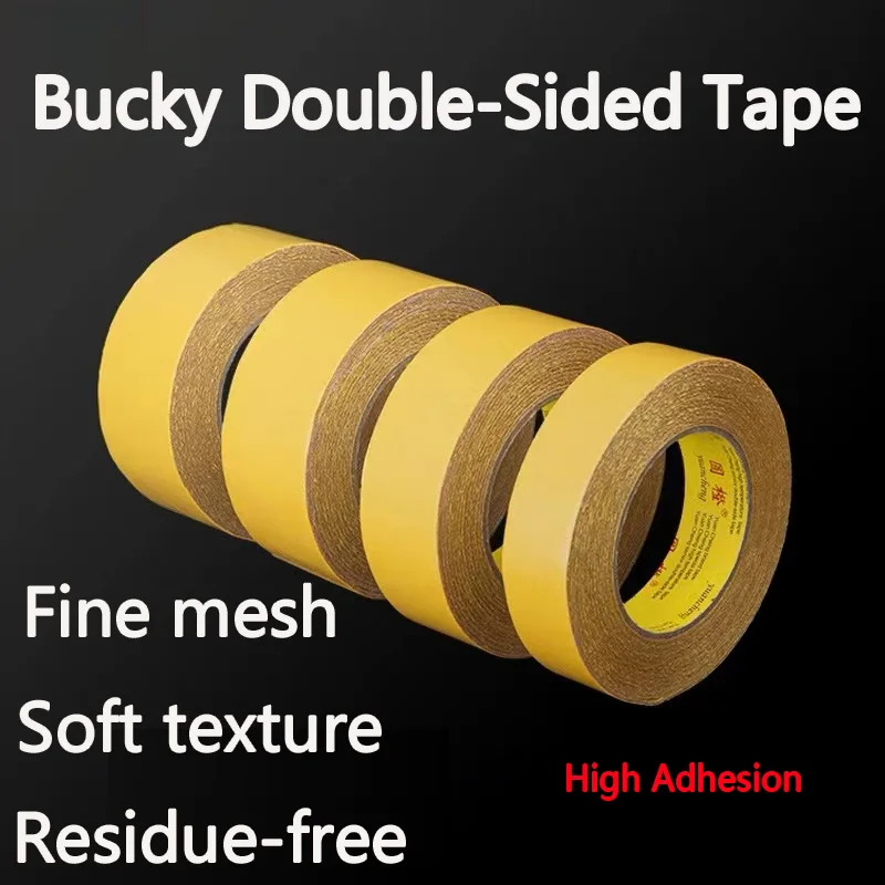 High-Strength Fabric Double-Sided Tape with Strong Adhesion, Suitable for Wide Carpets. Yellow Transparent Grid Tape for Carpet
High-Strength Fabric Double-Sided Tape with Strong Adhesion, Suitable for Wide Carpets. Yellow Transparent Grid Tape for Carpet