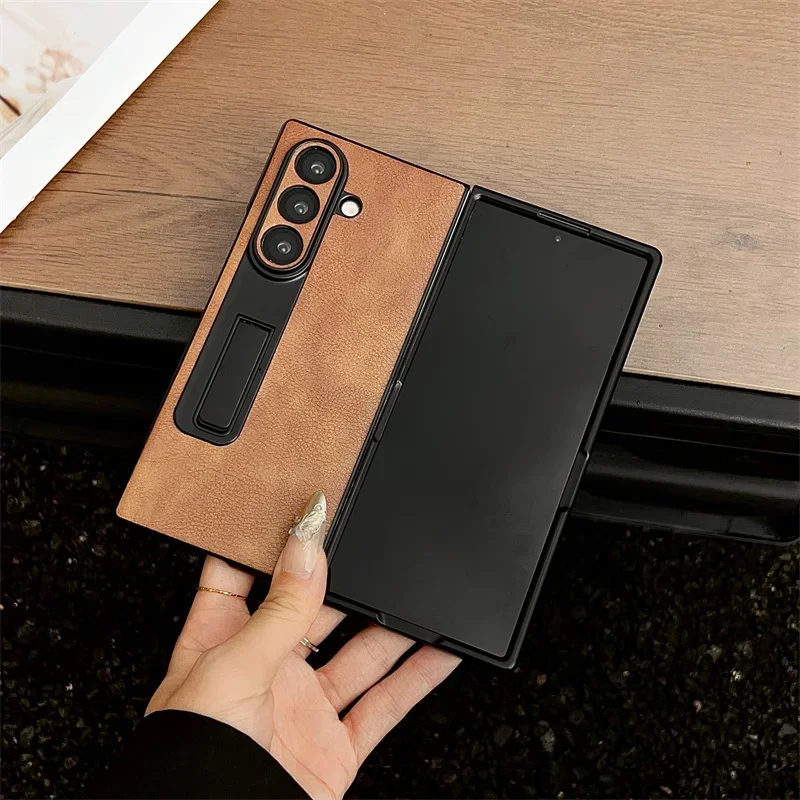 Case For Samsung Galaxy Z Fold 7 6 5 Vintage Crazy Horse Texture Leather Invisible Bracket Shockproof Cover
Case For Samsung Galaxy Z Fold 7 6 5 Vintage Crazy Horse Texture Leather Invisible Bracket Shockproof Cover