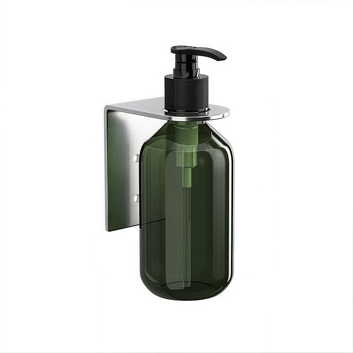 300ML Soap Dispenser With Holder Wall Mounted Stainless Steel Holder Shampoo Conditioner Shower Gel Refillable Pump Bottle
300ML Soap Dispenser With Holder Wall Mounted Stainless Steel Holder Shampoo Conditioner Shower Gel Refillable Pump Bottle