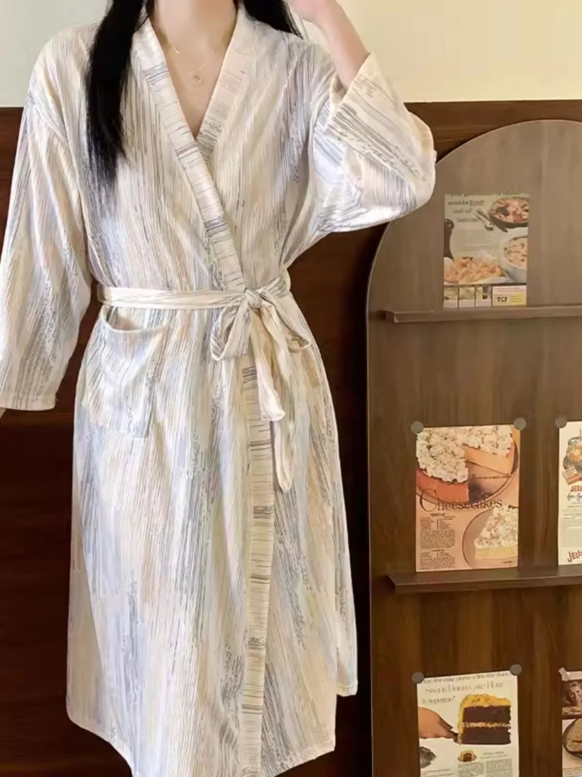 Ele Casual Sexy Cotton Linen Long Loose Women's Robe Breathable Gauze Spwear Spring Summer New Sle Home Comfortable
Ele Casual Sexy Cotton Linen Long Loose Women's Robe Breathable Gauze Spwear Spring Summer New Sle Home Comfortable
