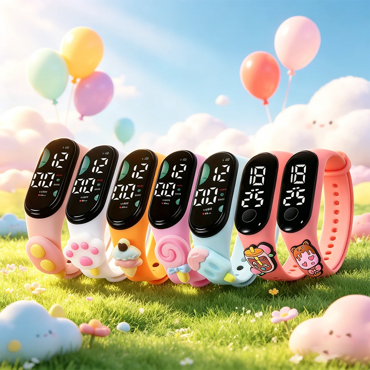 2-piece Fashion Cartoon Wristband Watch, Fashion Accessories for Boys and Girls, Holiday Gift
2-piece Fashion Cartoon Wristband Watch, Fashion Accessories for Boys and Girls, Holiday Gift