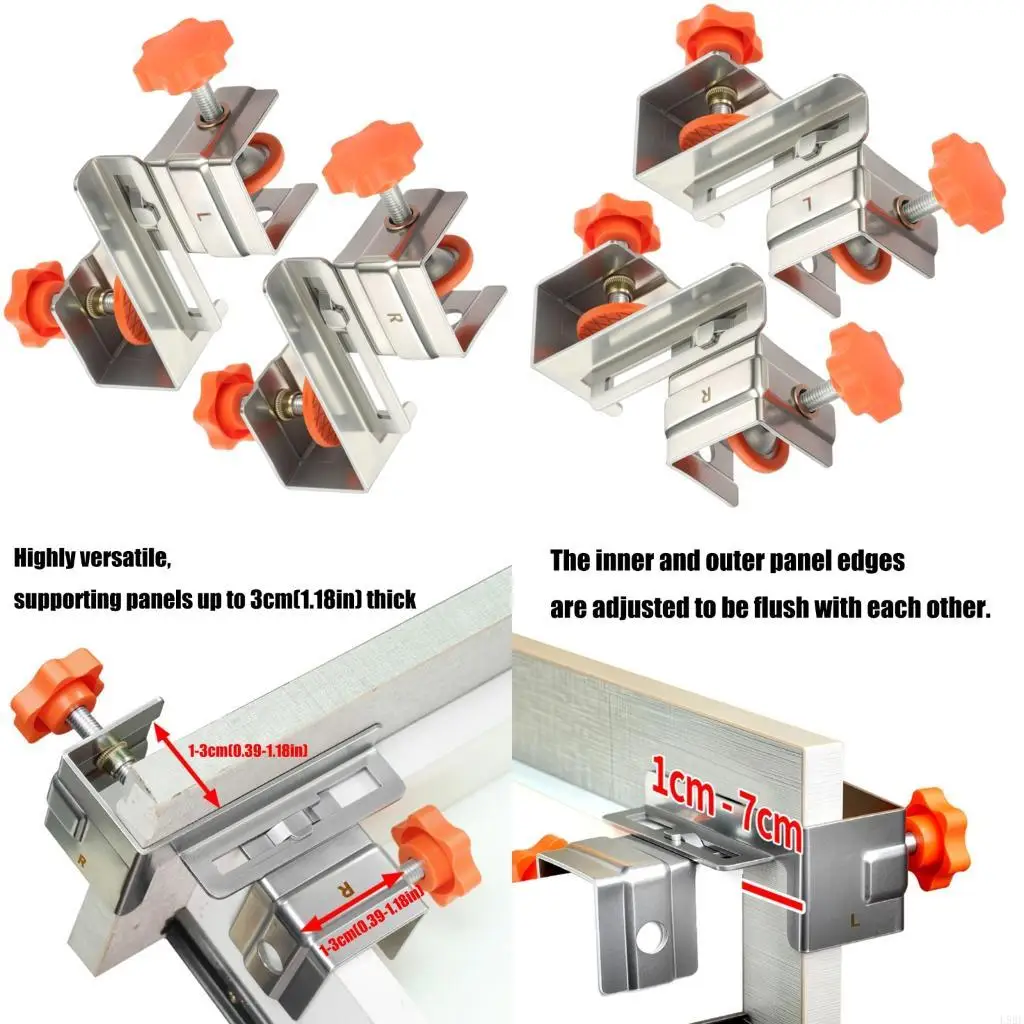 L9BE Stainless Steel Drawer Fixing Clip Side Mounted Drawer Front Installation Clamp
L9BE Stainless Steel Drawer Fixing Clip Side Mounted Drawer Front Installation Clamp