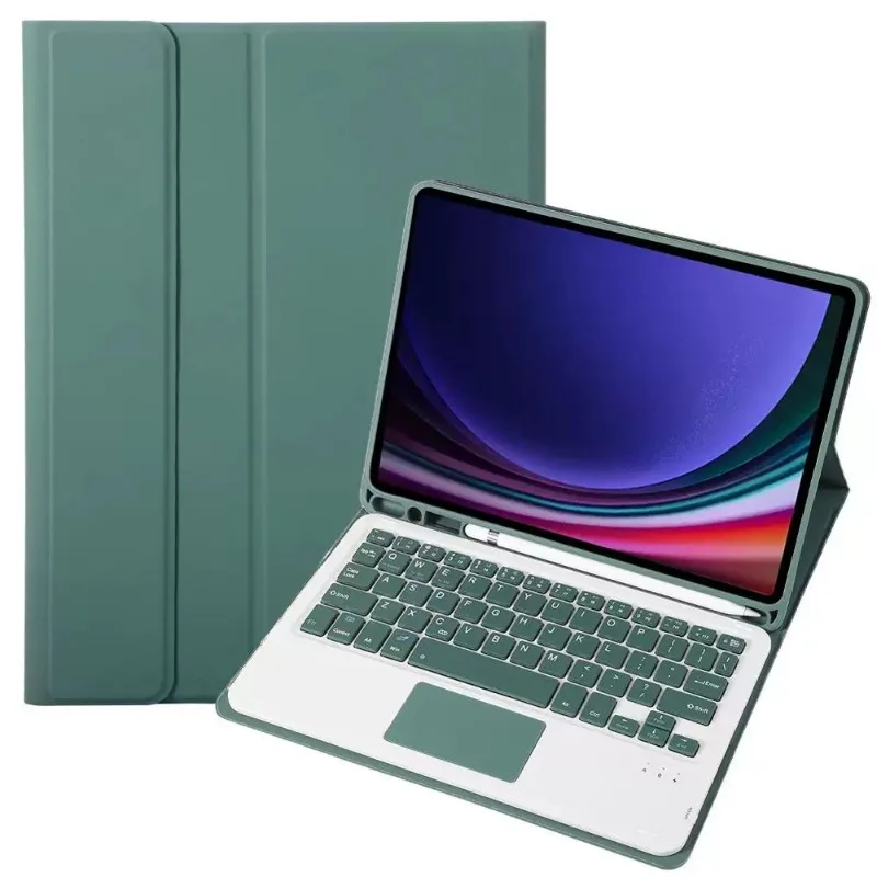 Чехол с клавиатурой трекпада для Samsung Galaxy Tab S10 FE Plus 13,1 дюйма SM-X620 X626B, магнитная съемная клавиатура с держателем для карандашей
Чехол с клавиатурой трекпада для Samsung Galaxy Tab S10 FE Plus 13,1 дюйма SM-X620 X626B, магнитная съемная клавиатура с держателем для карандашей