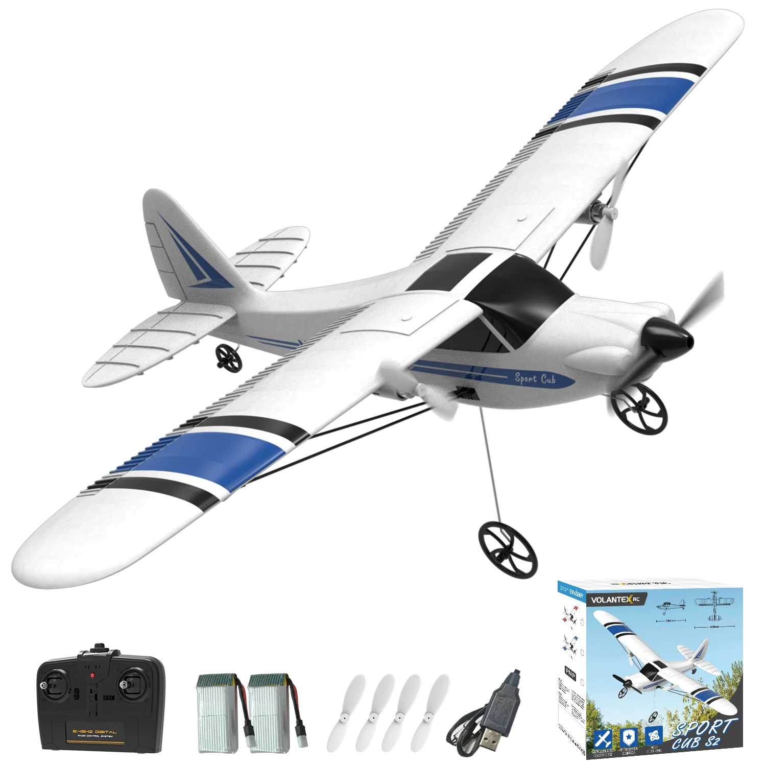 Радиоуправляемый самолет VOLANTEXRC, 2,4 ГГц, 2 канала, размах крыльев 400 мм, из пенопласта EPP, с гироскопической стабилизацией и 2 аккумуляторами
Радиоуправляемый самолет VOLANTEXRC, 2,4 ГГц, 2 канала, размах крыльев 400 мм, из пенопласта EPP, с гироскопической стабилизацией и 2 аккумуляторами