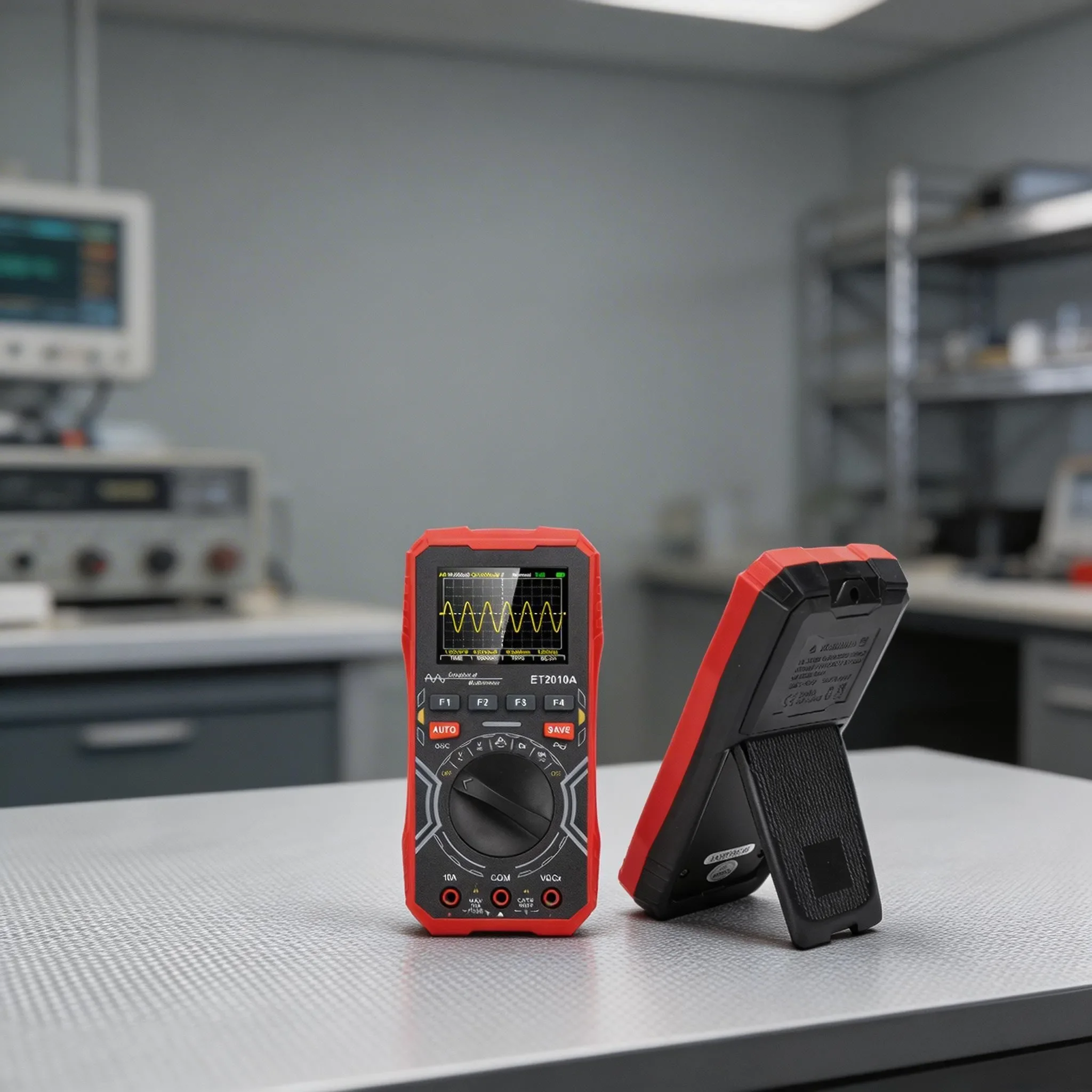 ET2010A Oscilloscope And Multimeter Combined, 2.4-inch, Auto Sleep, Color Screen Multimeter Tool Parts Soldering Iron
ET2010A Oscilloscope And Multimeter Combined, 2.4-inch, Auto Sleep, Color Screen Multimeter Tool Parts Soldering Iron