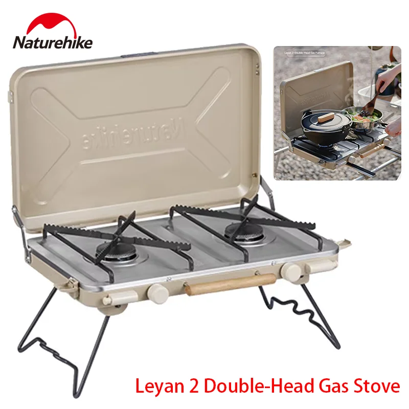 Naturehike Portable Gas Stove High Power 2500W Burner Strong Double Fire Heater Outdoor Picnic Gas Stove Camping Portable Supply
Naturehike Portable Gas Stove High Power 2500W Burner Strong Double Fire Heater Outdoor Picnic Gas Stove Camping Portable Supply