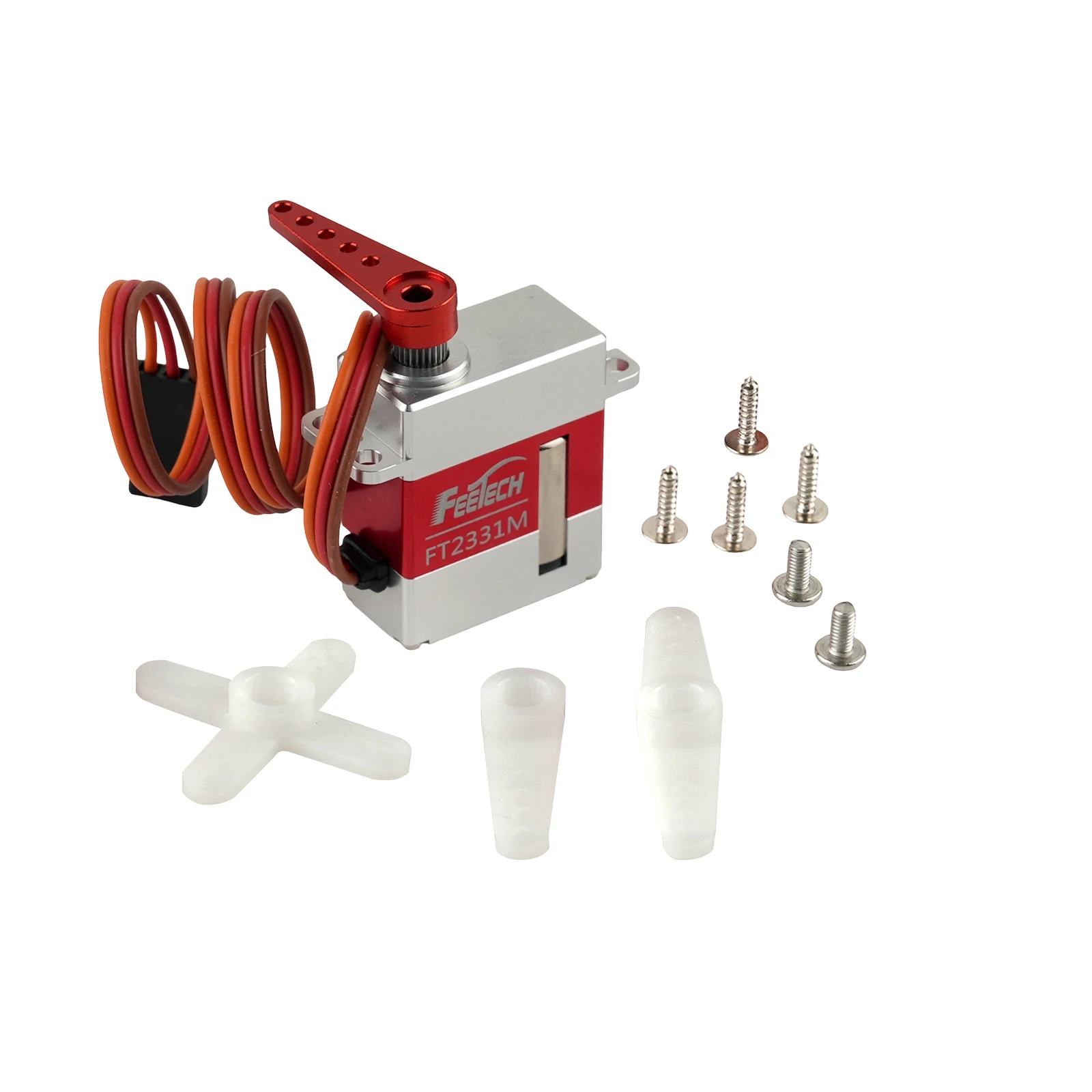 Feetech 6V 4.5KG Full-metal Micro Digital Servo FT2331M Coreless Motor Mini Servos for RC Aircraft Model Robot Mechanical Arm
Feetech 6V 4.5KG Full-metal Micro Digital Servo FT2331M Coreless Motor Mini Servos for RC Aircraft Model Robot Mechanical Arm