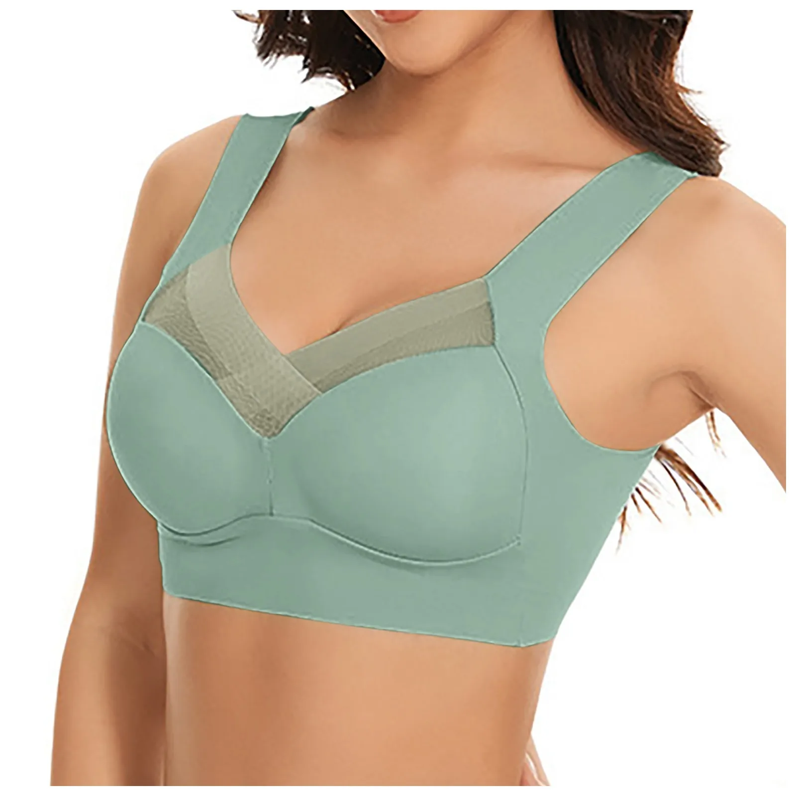 Women Seamless Skin-Friendly Bras Plus Size Sports Bra Support Comfortable Underwear Yoga Fitness Sleep Elastic Vest 2024 Hot
Women Seamless Skin-Friendly Bras Plus Size Sports Bra Support Comfortable Underwear Yoga Fitness Sleep Elastic Vest 2024 Hot