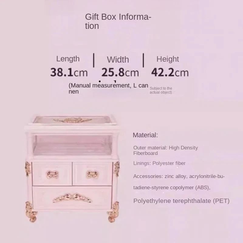 Large Capacity Multi-grid Storage Cabinet Jewelry Cosmetic Skin Care Organizer Gift Packaging Box Household Desktop Storage Case
Large Capacity Multi-grid Storage Cabinet Jewelry Cosmetic Skin Care Organizer Gift Packaging Box Household Desktop Storage Case