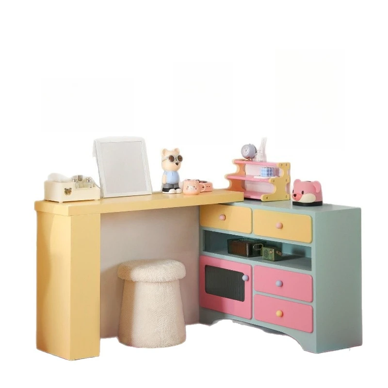 LTT master bedroom integrated telescopic storage corner makeup table modern simple dresser chest
LTT master bedroom integrated telescopic storage corner makeup table modern simple dresser chest