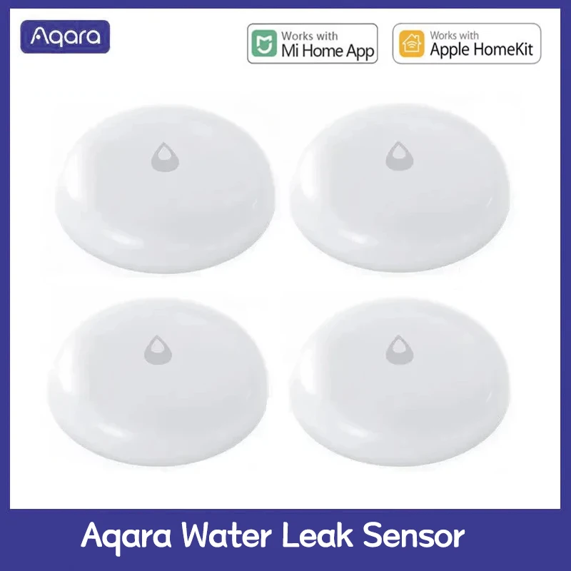 Original Aqara Water Leak Sensor Zigbee Flood Water Immersing Sensor Detector Alarm Security Soaking For Mi Home Homekit APP
Original Aqara Water Leak Sensor Zigbee Flood Water Immersing Sensor Detector Alarm Security Soaking For Mi Home Homekit APP