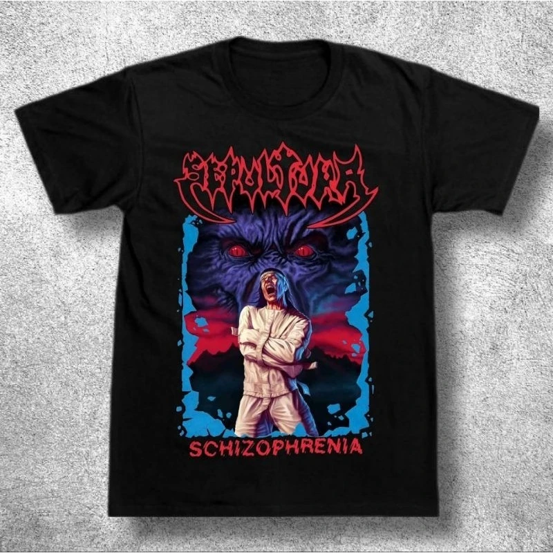 Готовая футболка Sepultura Heavy Metal Rock Band Футболка с круглым вырезом и коротким рукавом Американская группа Певица Футболка Мужская мода Уличная
Готовая футболка Sepultura Heavy Metal Rock Band Футболка с круглым вырезом и коротким рукавом Американская группа Певица Футболка Мужская мода Уличная