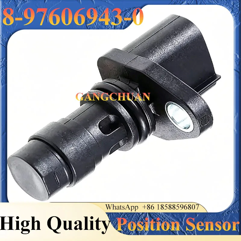 3 Pin 8-97606943-0 Crankshaft Position Sensor 8976069430 8-97606943-0 for 6HK1 4HK1
3 Pin 8-97606943-0 Crankshaft Position Sensor 8976069430 8-97606943-0 for 6HK1 4HK1
