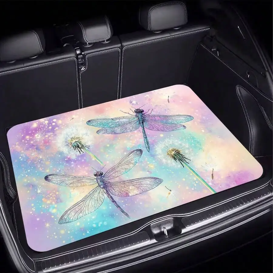 Dreamy Dragonfly Dandelion Car Trunk Mat For Adult Use, Waterproof Decorative Floor Liner
Dreamy Dragonfly Dandelion Car Trunk Mat For Adult Use, Waterproof Decorative Floor Liner
