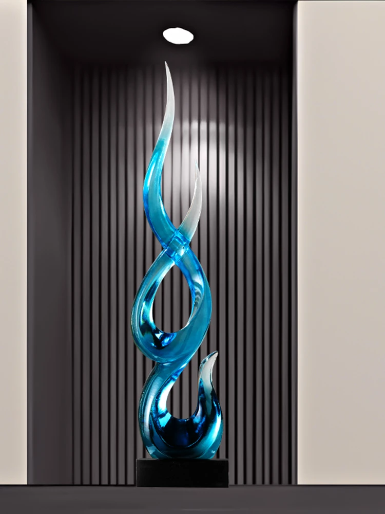 Home Decor 92cm Rising Sculpture Decoration Luxury Living Room Entrance Hotel Transparent Art Statue Ornament Gift
Home Decor 92cm Rising Sculpture Decoration Luxury Living Room Entrance Hotel Transparent Art Statue Ornament Gift