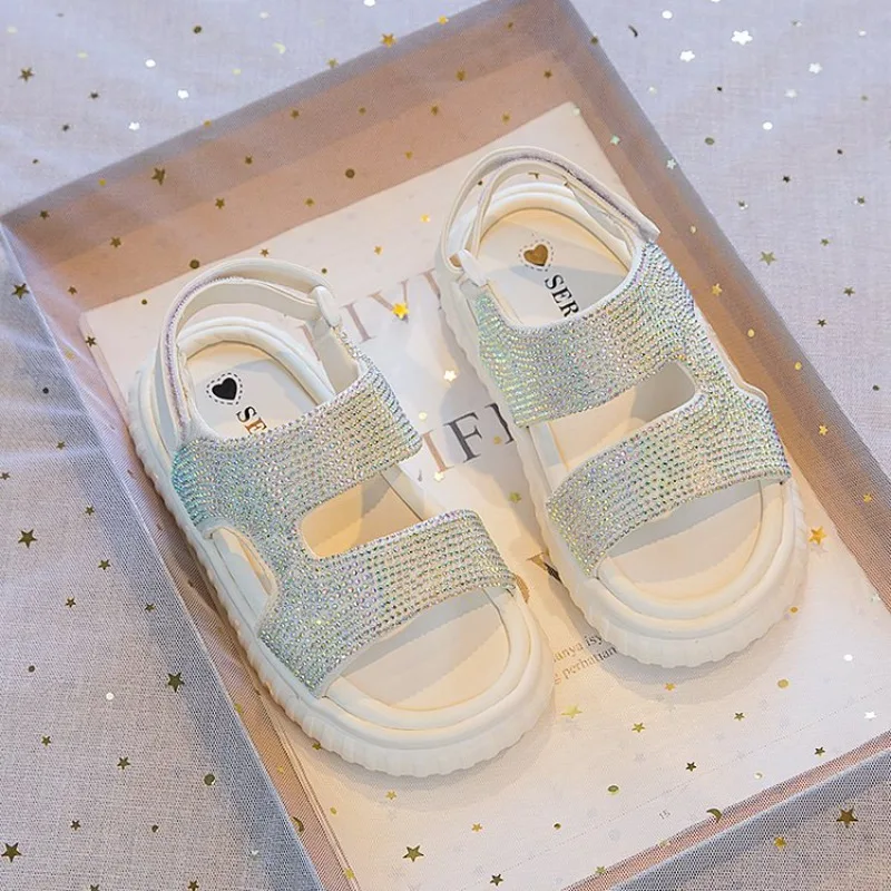 Girls' Sandals 2024 Summer New Children's Princess Shoes Water Diamond Sandals Popular on the Internet, Girls' Beach Shoes H096
Girls' Sandals 2024 Summer New Children's Princess Shoes Water Diamond Sandals Popular on the Internet, Girls' Beach Shoes H096