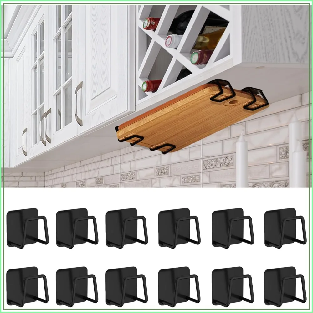 Under Cabinet Cutting Board Holder - 12 Pcs Pot Lid Organizer for Cabinet Rack Storage Stainless Steel Shelf Counter Chopping Board Holder
Under Cabinet Cutting Board Holder - 12 Pcs Pot Lid Organizer for Cabinet Rack Storage Stainless Steel Shelf Counter Chopping Board Holder
