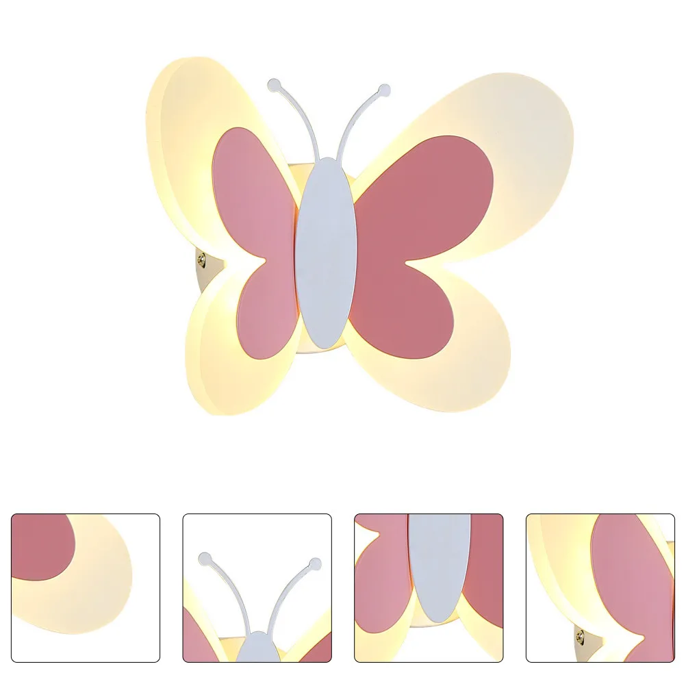 1pc Acrylic Wall Lamp Butterflies Shape Creative Simple Light For Bedroom Kids Room Hallway Corridor Indoor Decoration Chic
1pc Acrylic Wall Lamp Butterflies Shape Creative Simple Light For Bedroom Kids Room Hallway Corridor Indoor Decoration Chic