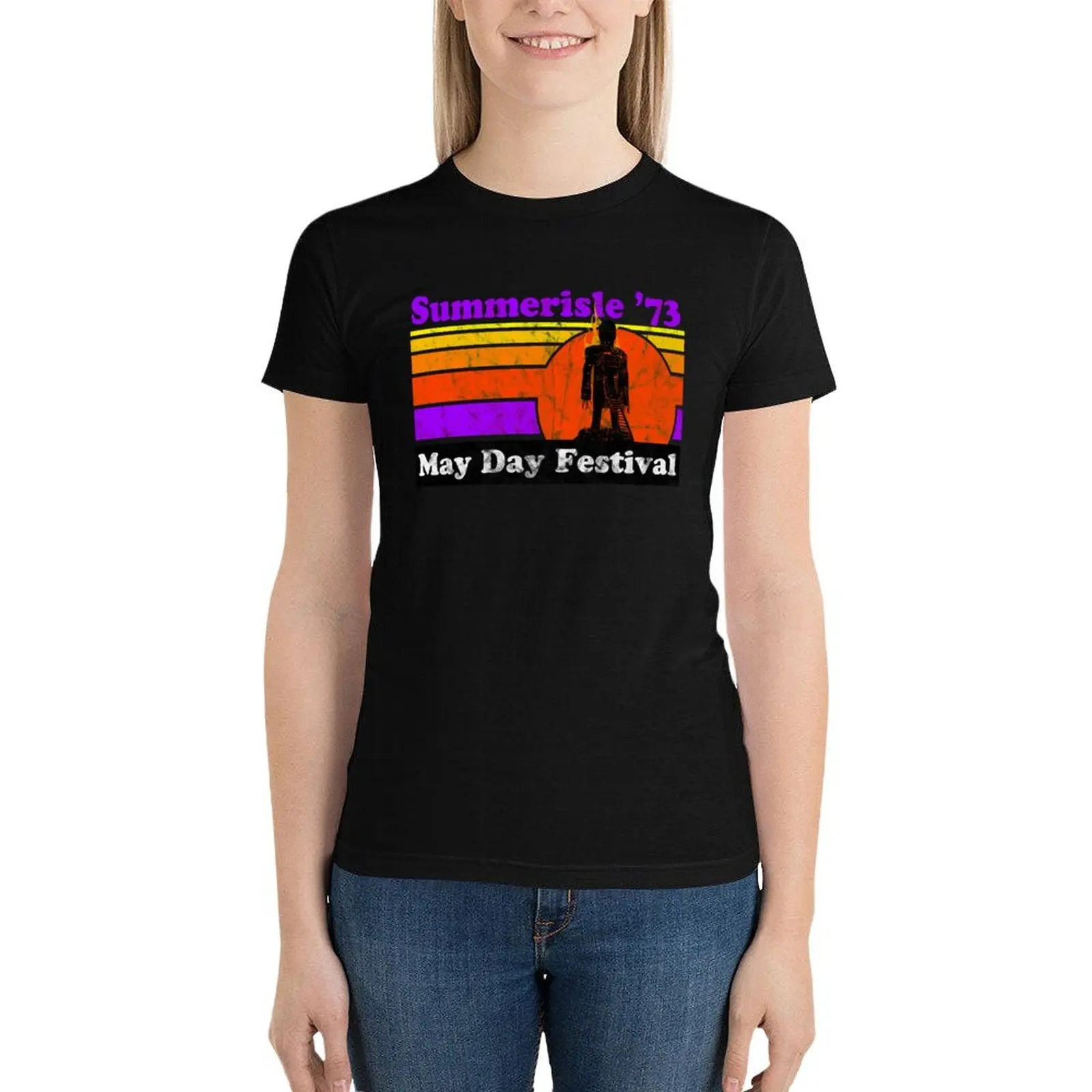 Summerisle '73 (weathered version) T-Shirt cute tops graphics tops t-shirts for Women loose fit
Summerisle '73 (weathered version) T-Shirt cute tops graphics tops t-shirts for Women loose fit