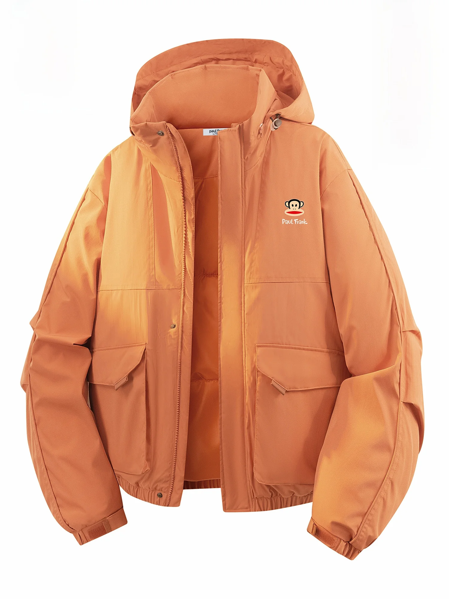 PaulFrank Large-Mouth Monkey Hooded Thermal Cotton Jaet Men's Winter Casual Loose New Couple Outerwear Polyester Fiber
PaulFrank Large-Mouth Monkey Hooded Thermal Cotton Jaet Men's Winter Casual Loose New Couple Outerwear Polyester Fiber