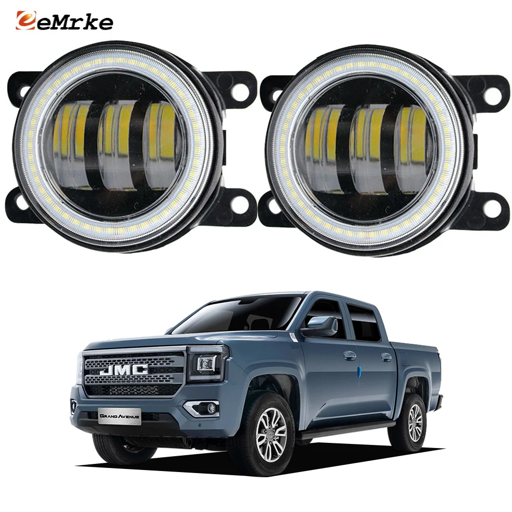 LED Car Fog Lights Assembly for JMC GRAND AVENUE 2023 2024 with Lens 6400lm 12V Headlights Angel Eye DRL Daytime Running Light
LED Car Fog Lights Assembly for JMC GRAND AVENUE 2023 2024 with Lens 6400lm 12V Headlights Angel Eye DRL Daytime Running Light