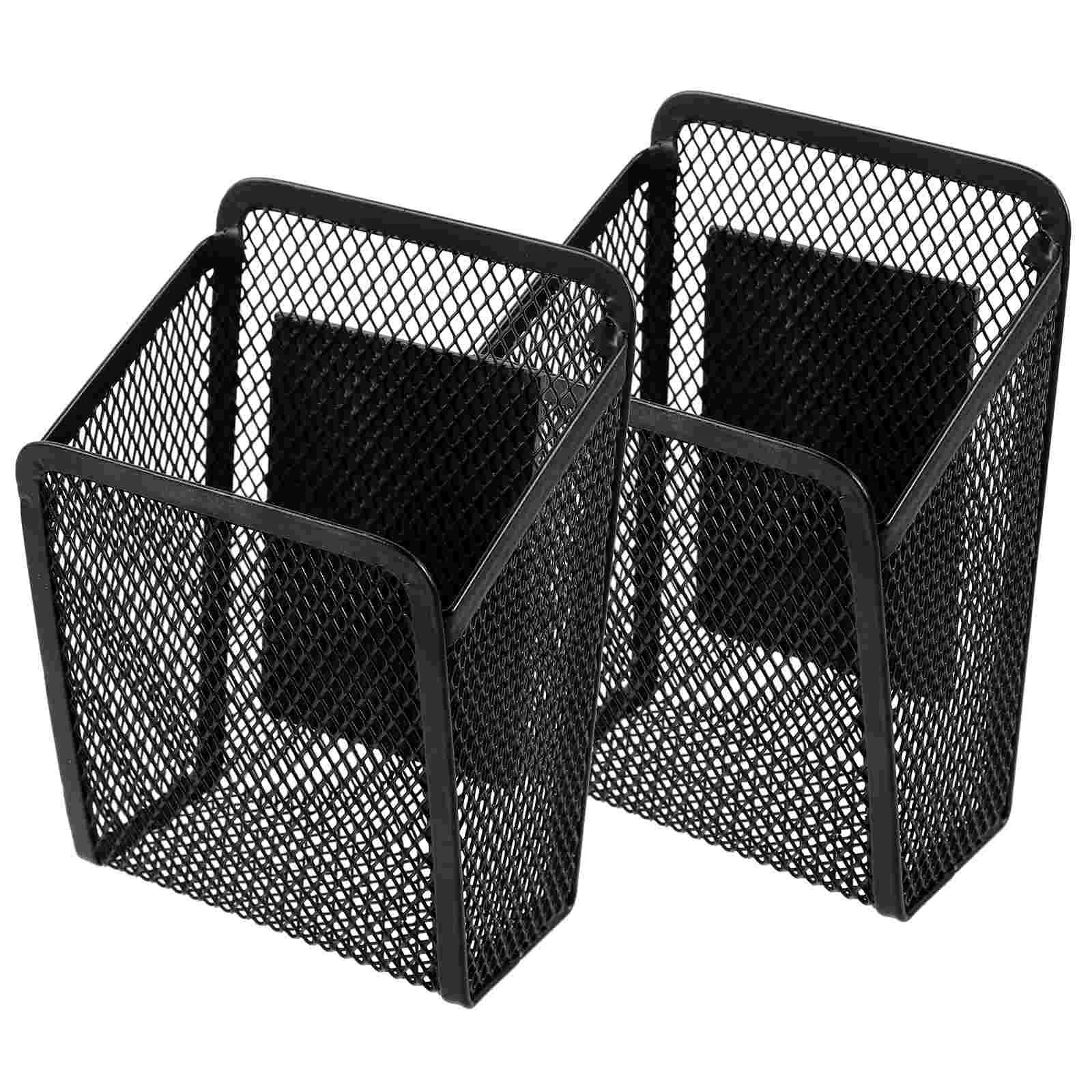 2 Pcs Storage Basket Cabinets Magnetic Pen Holder for Whiteboard Pencil Accessories
2 Pcs Storage Basket Cabinets Magnetic Pen Holder for Whiteboard Pencil Accessories
