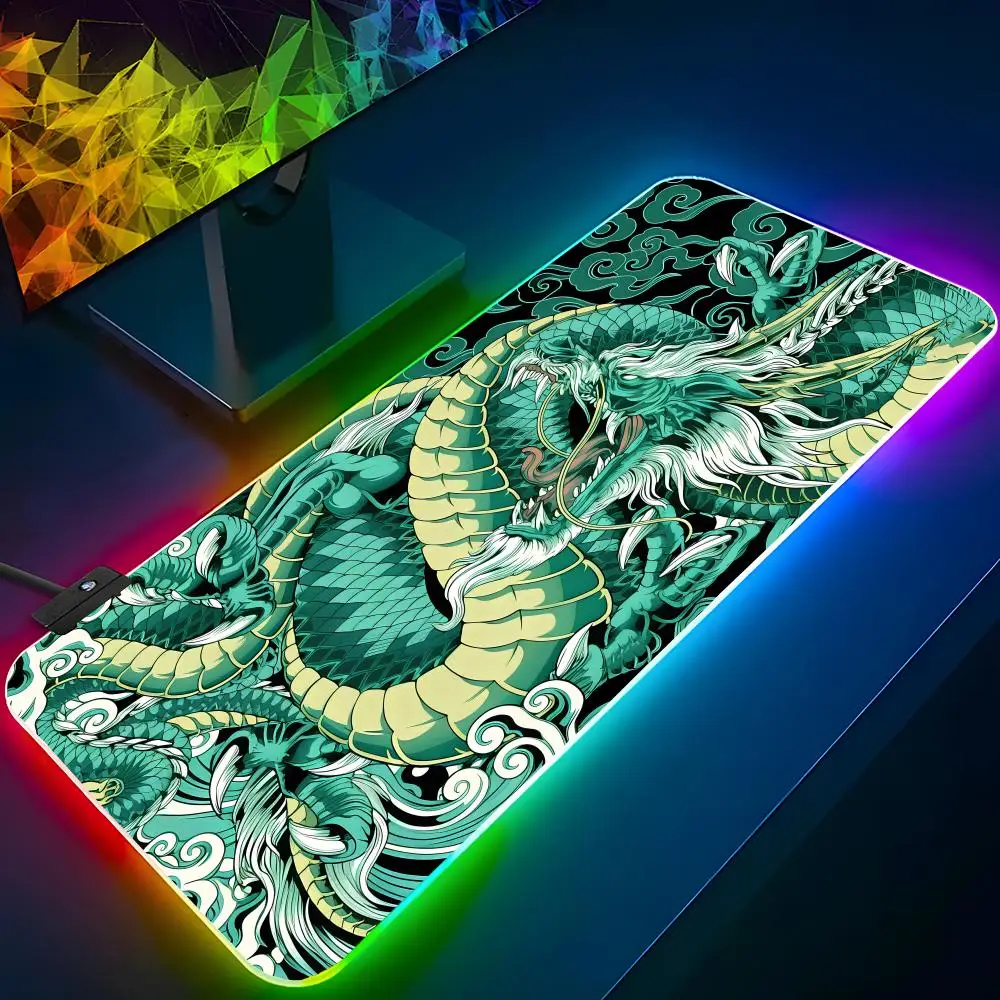 Cool Artistic Chinese Dragon Mouse Pad RGB Backlit Mouse Pad Laptop Mouse Pad Laptop Gamer Computer Desk Gaming Accessories
Cool Artistic Chinese Dragon Mouse Pad RGB Backlit Mouse Pad Laptop Mouse Pad Laptop Gamer Computer Desk Gaming Accessories