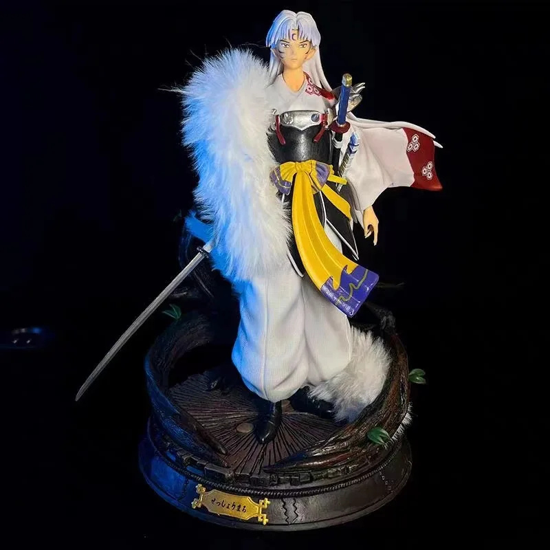 28cm Inuyasha - Tree Fire Phoenix Warring States Noble Prince Sesshomaru Anime Figure Model Statue Collection Desktop Decoration
28cm Inuyasha - Tree Fire Phoenix Warring States Noble Prince Sesshomaru Anime Figure Model Statue Collection Desktop Decoration