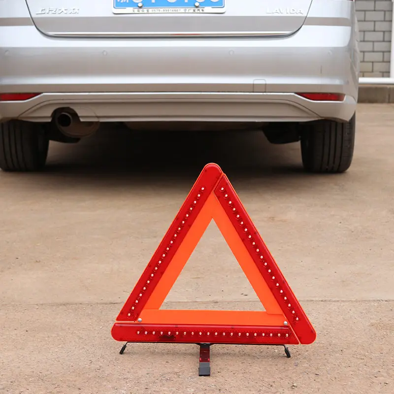Car Reflective Warning Tripod, Super Bright LED Flash, High Visibility Roadside Safety Sign
Car Reflective Warning Tripod, Super Bright LED Flash, High Visibility Roadside Safety Sign