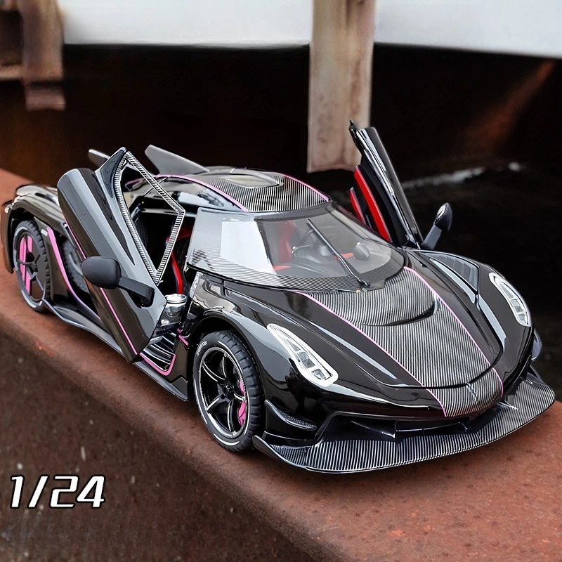 1:24 Jesko Absolut Sports Car Alloy Diecast Car Model Sound Light Toy Simulation Advanced Decorative Gift
1:24 Jesko Absolut Sports Car Alloy Diecast Car Model Sound Light Toy Simulation Advanced Decorative Gift