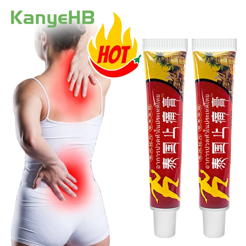 2pcs Thailand Pain Ointment Relieving Muscle Pain Joint Pain Arthritis Medical Plasters Bruises And Swelling Heating Cream A1264
2pcs Thailand Pain Ointment Relieving Muscle Pain Joint Pain Arthritis Medical Plasters Bruises And Swelling Heating Cream A1264