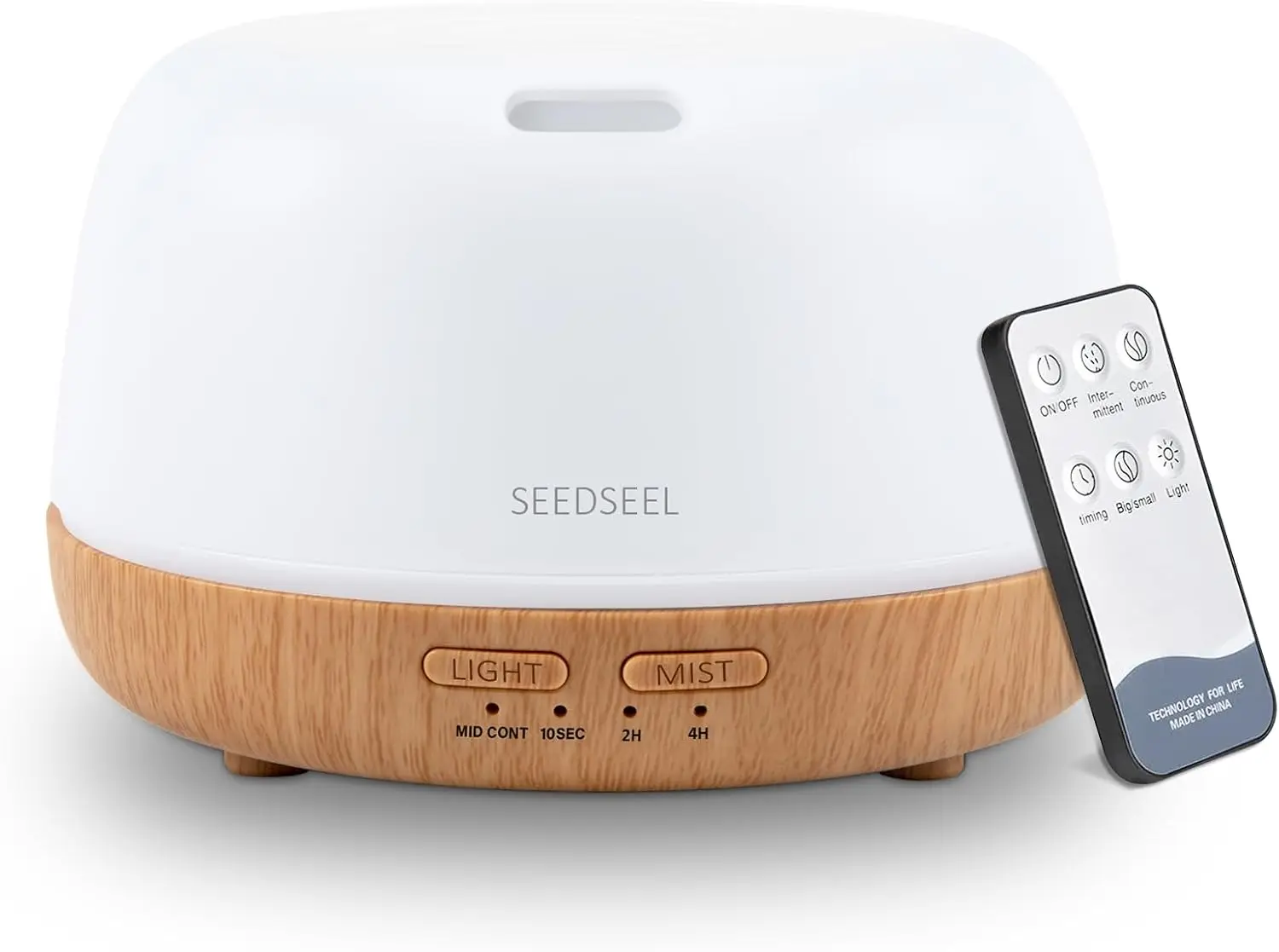 300ML Essential Oil Diffuser with 7-Color LED Lights and Remote Control, Modern Minimalist Design, High-Efficiency Ultrasonic Mist Aromatherapy Diffuser for Home
300ML Essential Oil Diffuser with 7-Color LED Lights and Remote Control, Modern Minimalist Design, High-Efficiency Ultrasonic Mist Aromatherapy Diffuser for Home