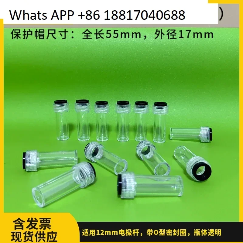10pcs PH electrode protective cap plastic protective shell glass bulb protective cap-
10pcs PH electrode protective cap plastic protective shell glass bulb protective cap-