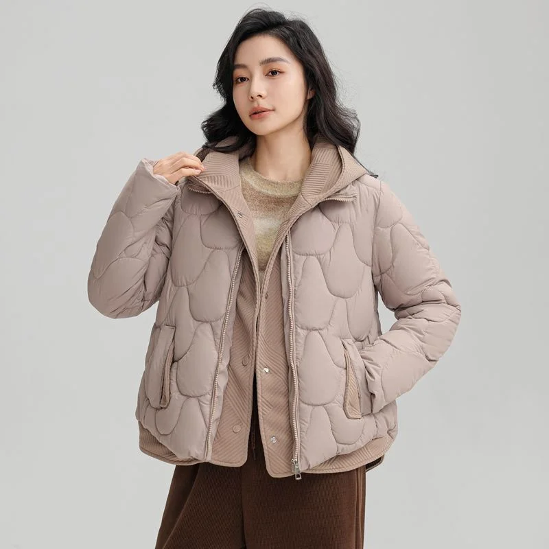 2026 NEW Winter Jacket Parkas Women Cotton Coat Fashion Fake Two Pieces Down Cotton Jacket Korean Style Thick Warm Bread Coat
2026 NEW Winter Jacket Parkas Women Cotton Coat Fashion Fake Two Pieces Down Cotton Jacket Korean Style Thick Warm Bread Coat