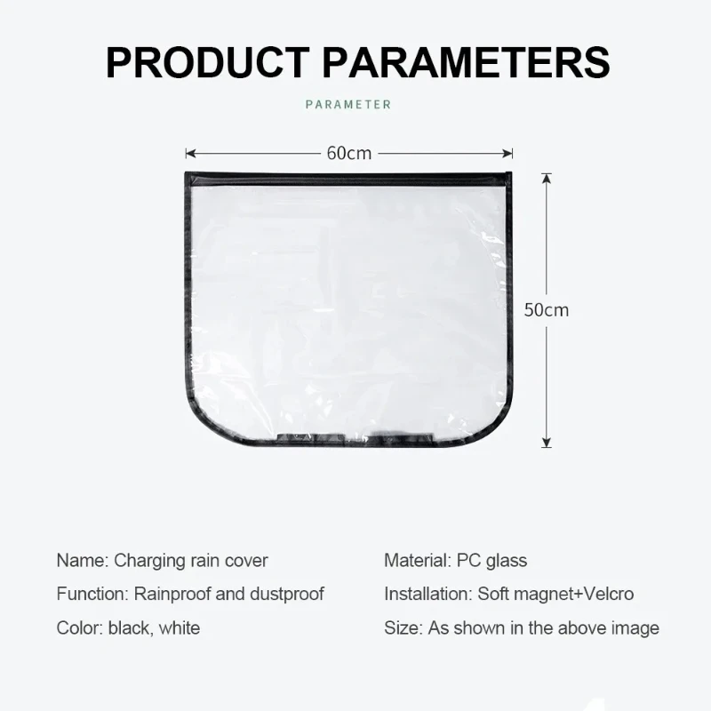 Electric Vehicle Charger Port Rainproof Dustproof Cover Outdoor Protection Covers for Tesla Model 3 Y Sedan SUV Car Accessories
Electric Vehicle Charger Port Rainproof Dustproof Cover Outdoor Protection Covers for Tesla Model 3 Y Sedan SUV Car Accessories