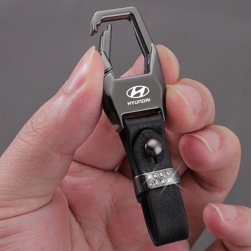 Metal Zinc Alloy Leather Car Keychain Key Ring Chain Accessory for Hyundai ix35 i20 i10 i30 i40 Coupe Tucson Sonata Elantra Kona
Metal Zinc Alloy Leather Car Keychain Key Ring Chain Accessory for Hyundai ix35 i20 i10 i30 i40 Coupe Tucson Sonata Elantra Kona
